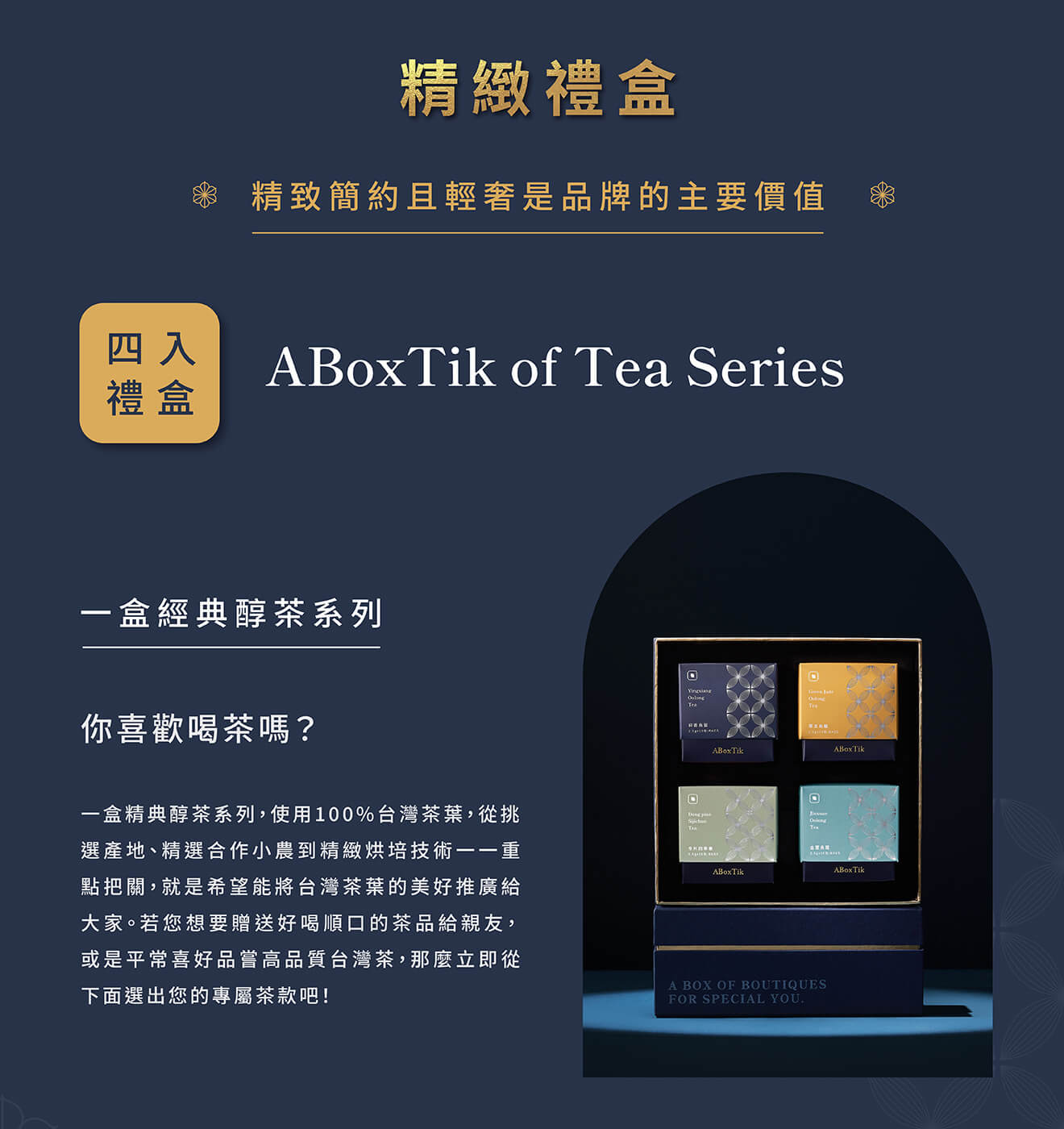 頂級台灣茶 - ABoxTik 一盒精品 84
