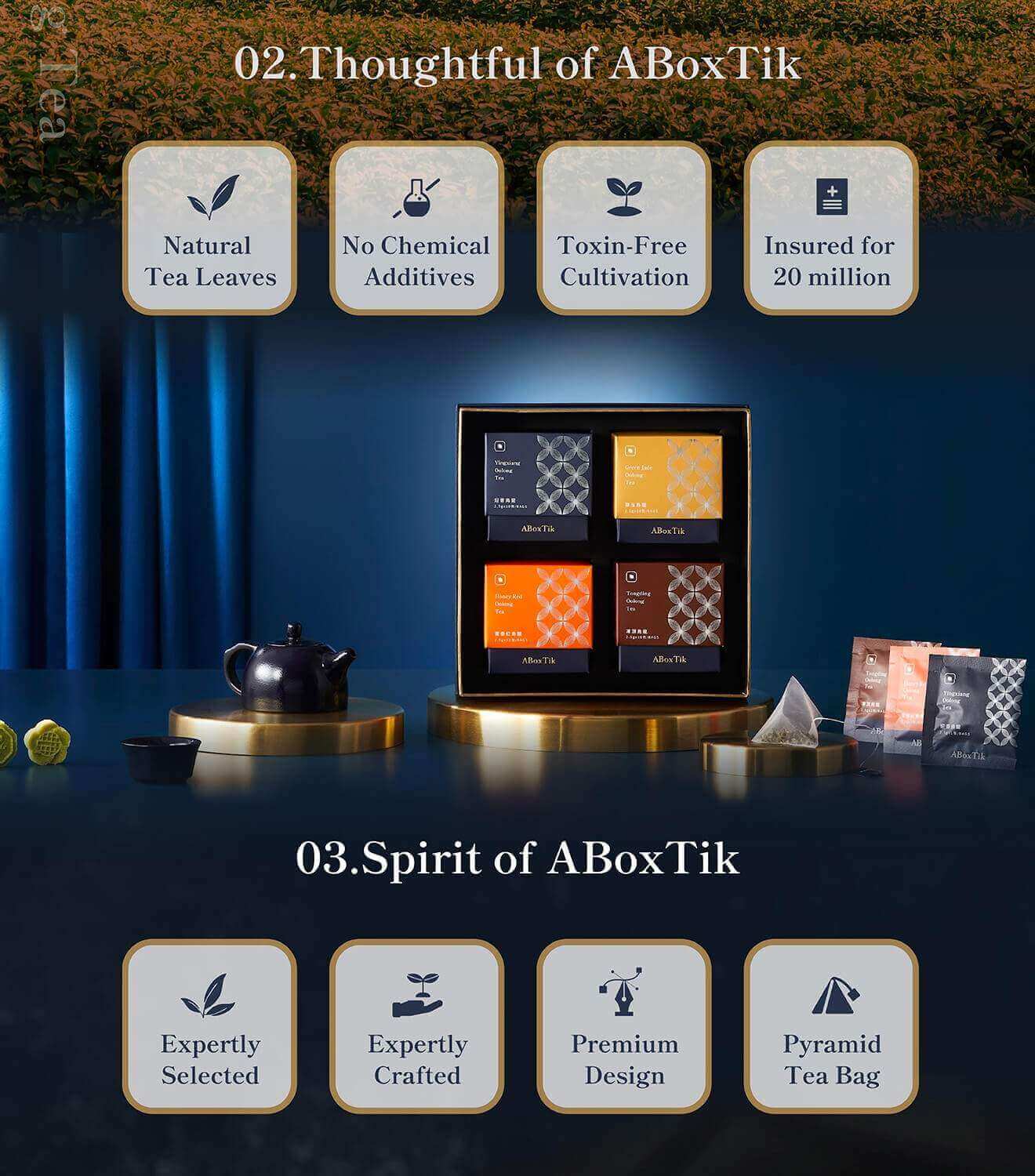 Honey Red Oolong Tea - ABoxTik 一盒精品 18