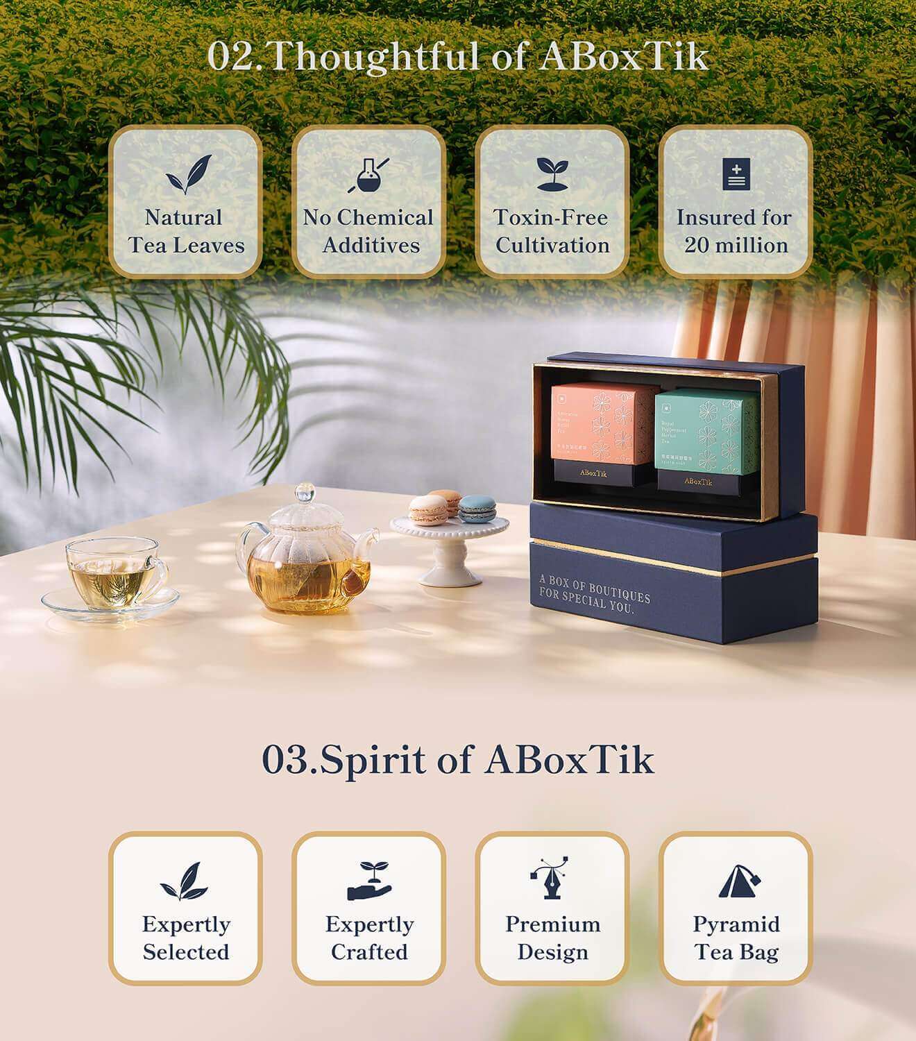 Lemon Stress Relief Tea - ABoxTik 一盒精品 18