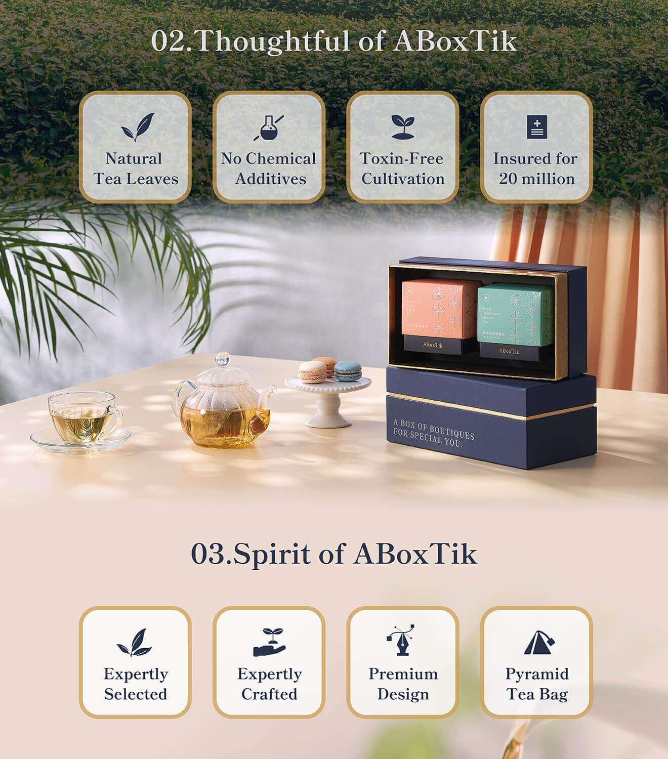 Palace Stress Relief Tea - ABoxTik 一盒精品 18