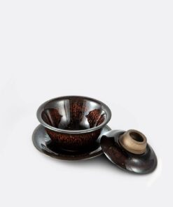 鄭順仁 曦照松林天目茗心小蓋碗組