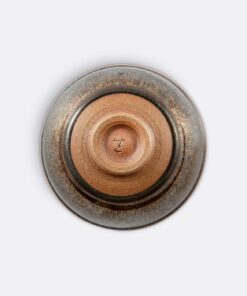 陶藝作家 - 林育生 金絲紫韻束口茶碗
