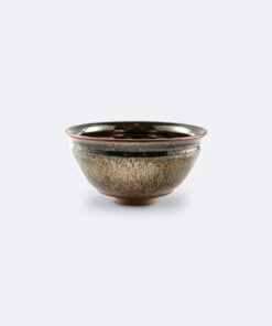 陶藝作家 - 林育生 金絲紫韻束口茶碗