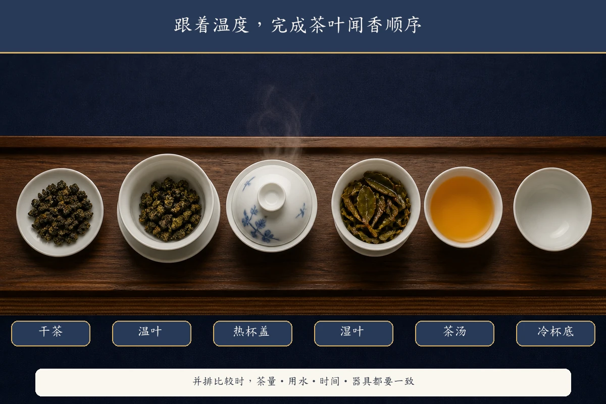 茶叶闻香怎么做？从干香、热香到冷香的完整品茶顺序 - ABoxTik 一盒精品 3