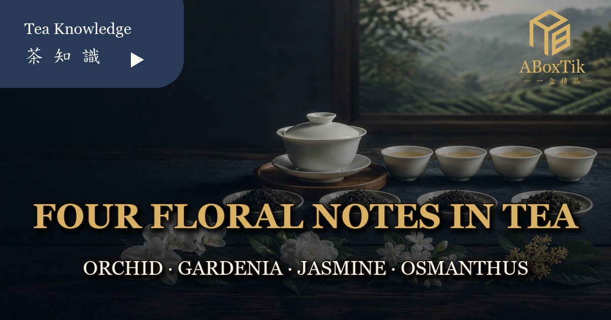 How to Tell Floral Tea Aromas Apart: Orchid, Gardenia, Jasmine and Osmanthus - ABoxTik 一盒精品 7
