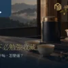 茶罐、蓋碗與日常茶包並列的靜謐茶席