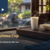 An aroma cup and tasting cup used for Taiwanese tea tasting