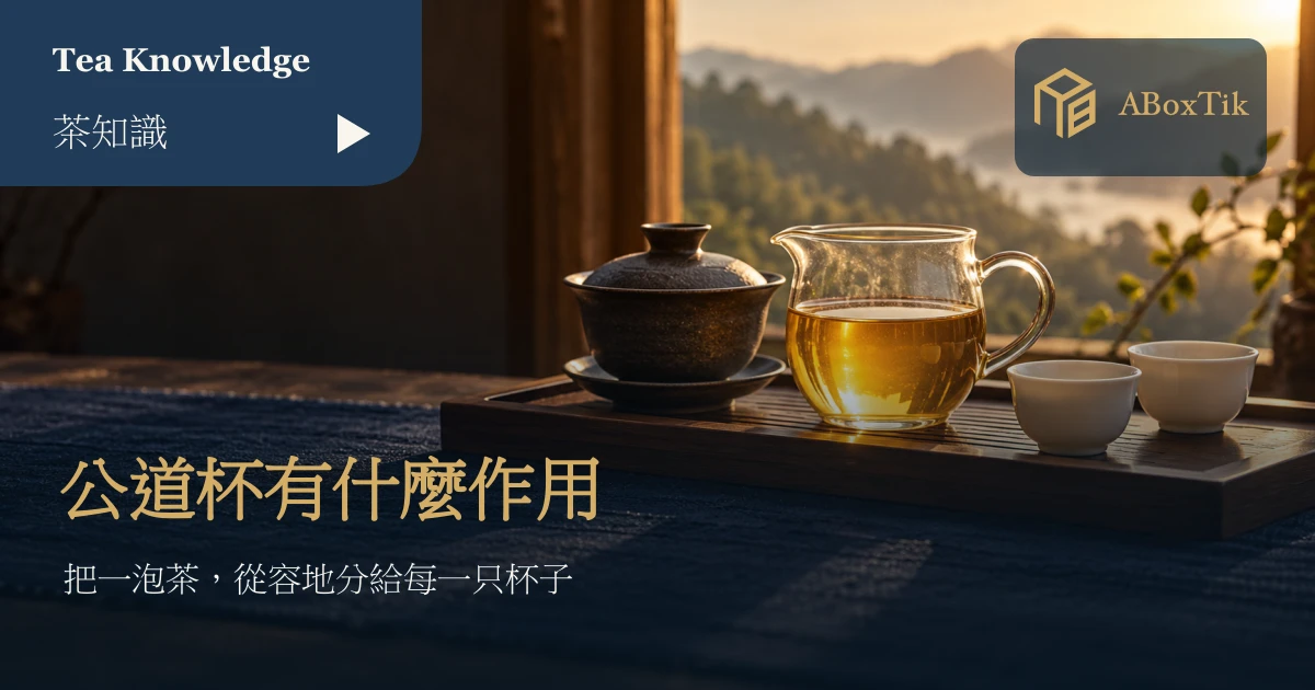 玻璃公道杯、蓋碗與兩只白色品茗杯