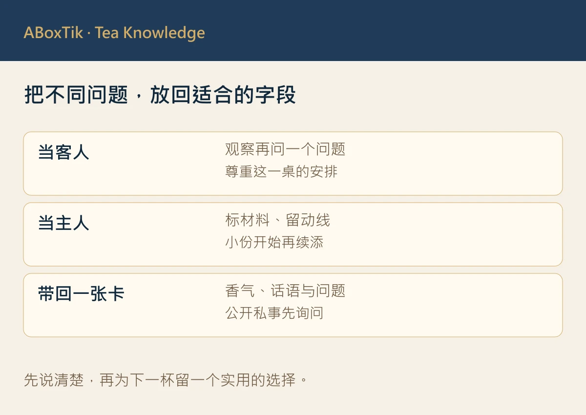 擂茶相聚记录图：观察分工、分享选择与保留当天故事