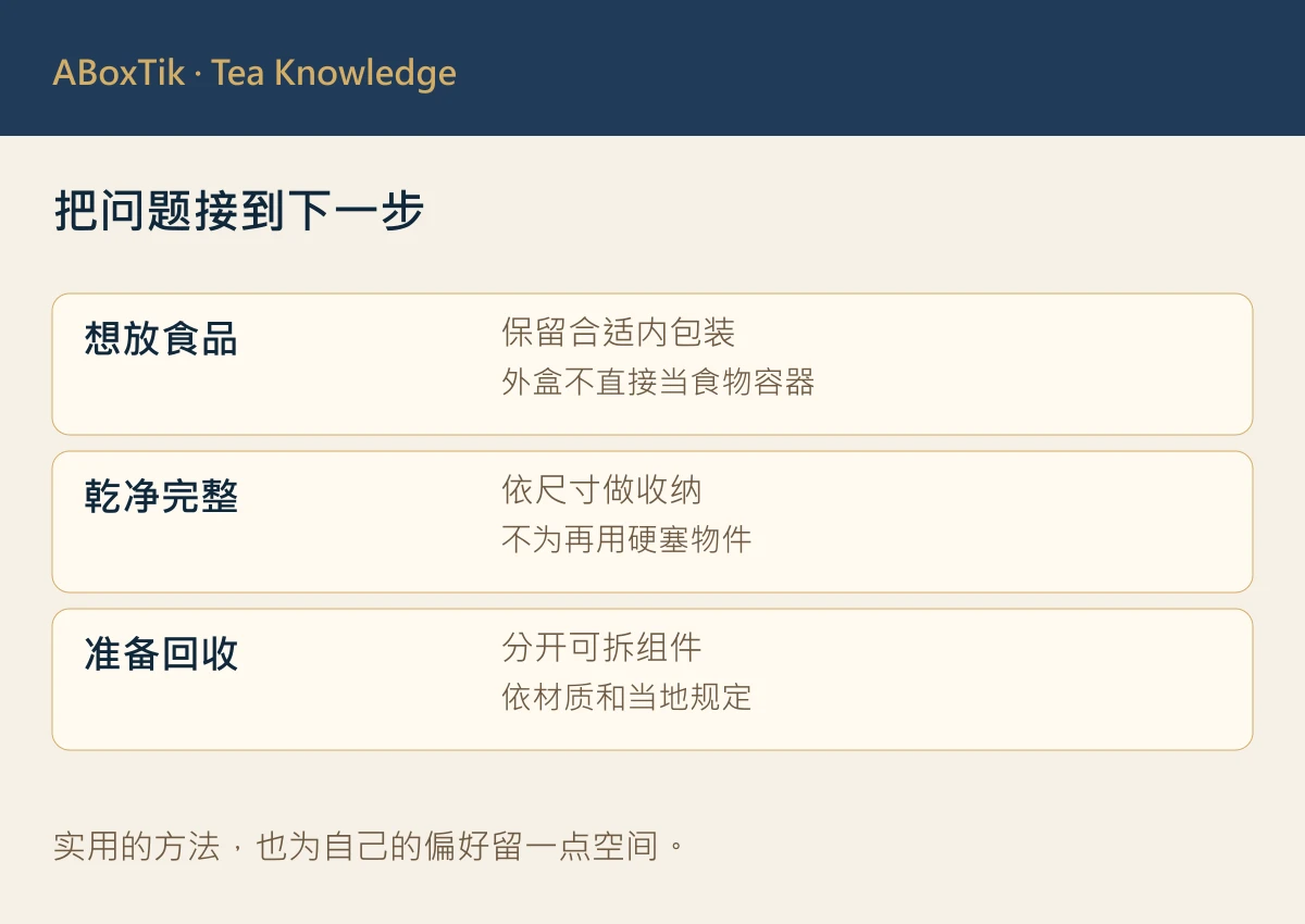 把问题接到下一步