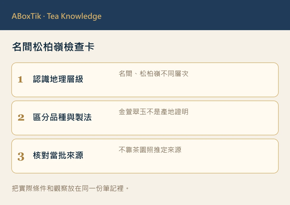 名間松柏嶺檢查卡