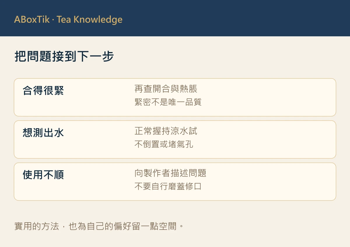 把問題接到下一步