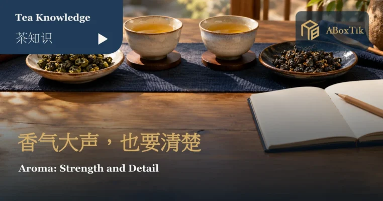 两杯茶、乾茶与双轴观察笔记