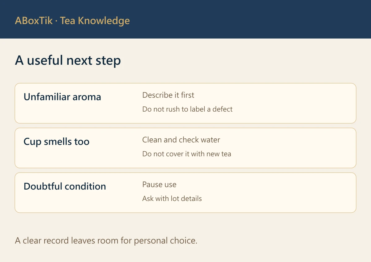A useful next step