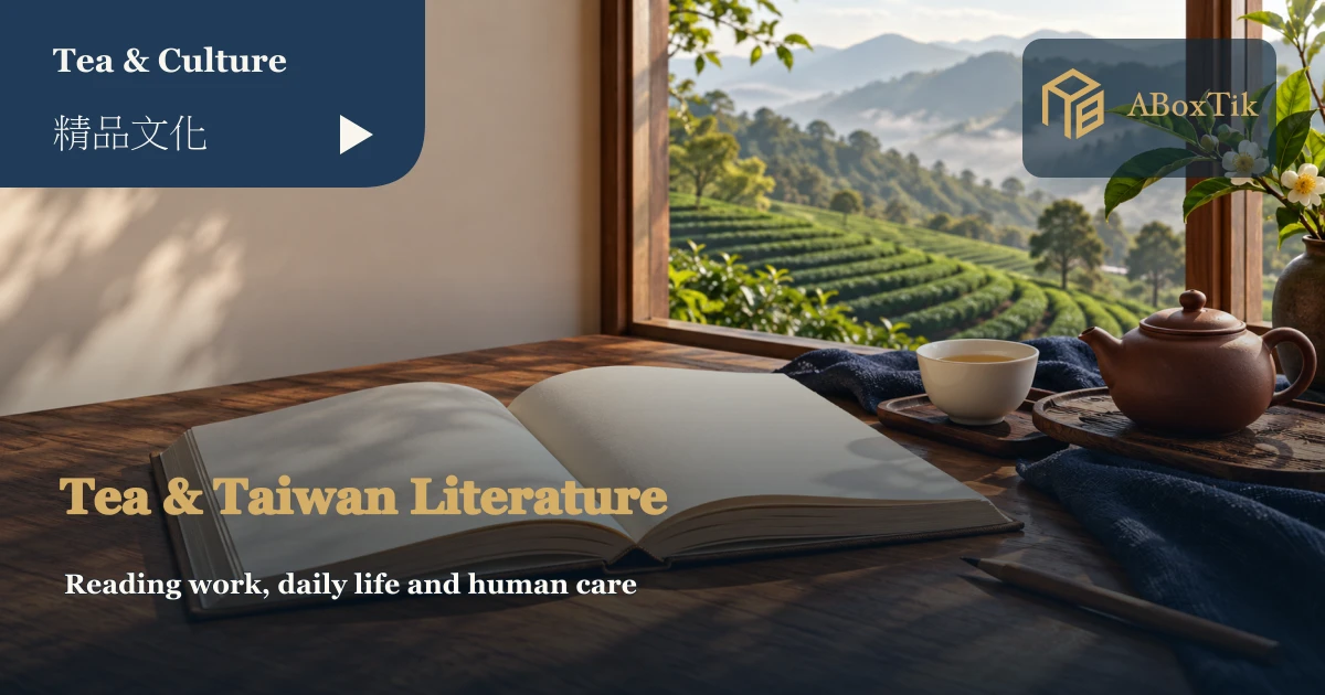 Reading notes, a tea garden and two Taiwanese literary works